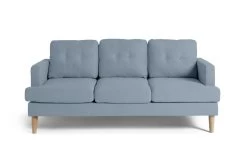 Habitat Joshua Fabric 3 Seater Sofa - Blue -Sofa Discount Store 9589632 R Z002A