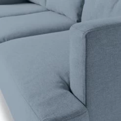 Habitat Joshua Fabric 3 Seater Sofa - Blue -Sofa Discount Store 9589632 R Z009A