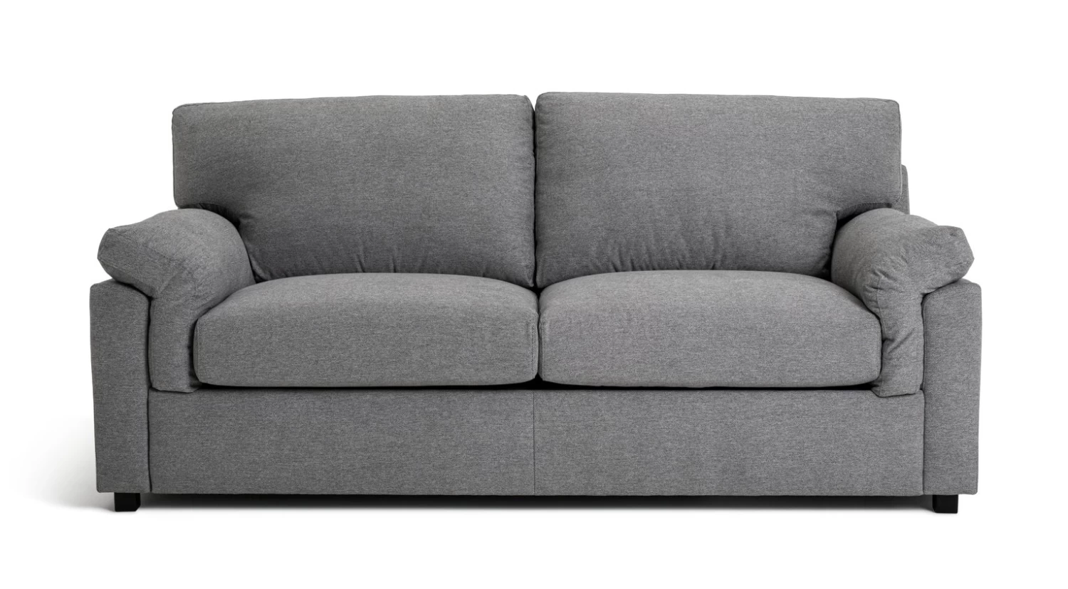 Habitat Florence Fabric 3 Seater Sofa - Grey 3 Habitat Florence Fabric 3 Seater Sofa - Grey