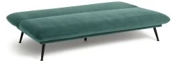 Habitat Matteo Velvet Clic Clac Sofa Bed - Teal -Sofa Discount Store 9602038 R Z002A