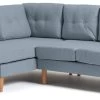 Habitat Joshua Left Hand Corner Chaise Sofa - Blue -Sofa Discount Store 9621844 R Z001A