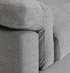 Habitat Florence Fabric 4 Seater Sofa - Grey -Sofa Discount Store 9624126 R Z006A