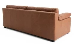 Habitat Florence Leather 4 Seater Sofa - Tan -Sofa Discount Store 9629808 R Z003A